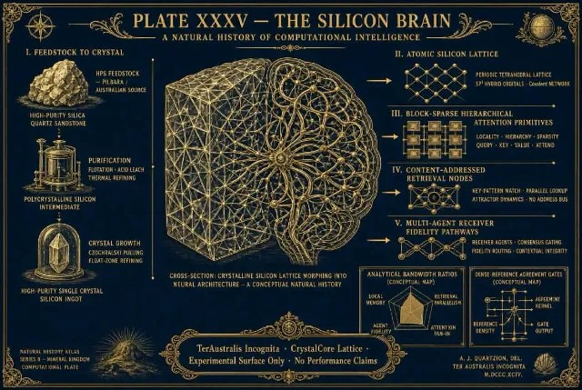 Plate XXXV — The Silicon Brain (canonical natural-history plate)