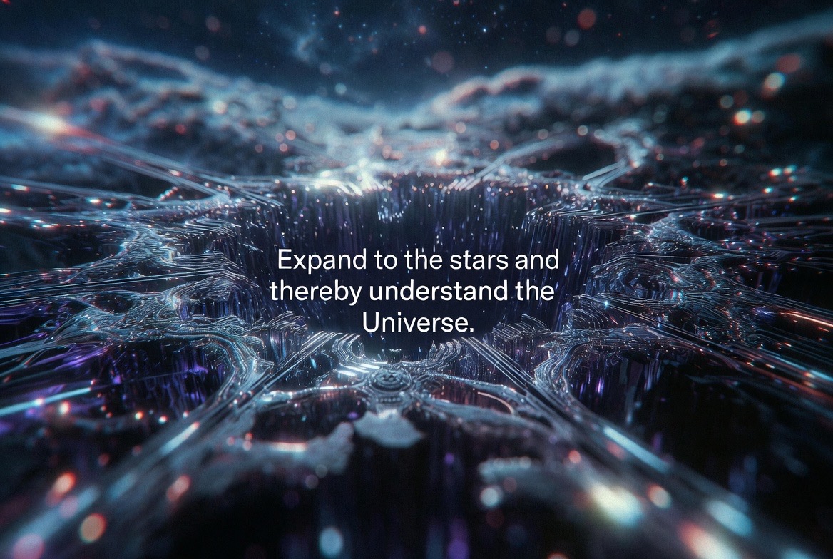 The Purpose Core Nexus up close — the quote embedded in the lattice